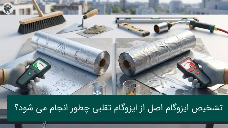 تشخیص ایزوگام اصل از ایزوگام تقلبی چطور انجام می شود؟ راهنمای کاربردی و تخصصی