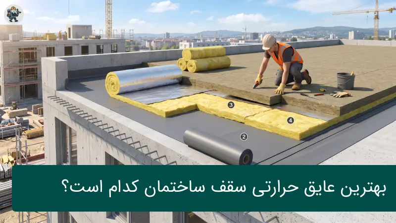 بهترین عایق حرارتی سقف ساختمان کدام است؟